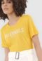 Camiseta Colcci Millennials Amarela - Marca Colcci