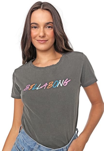 Camiseta Billabong True Colors Grafite - Marca Billabong