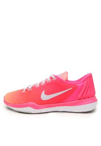 Tênis Nike W Flex Supreme Tr 5 Fade Laranja/Rosa
