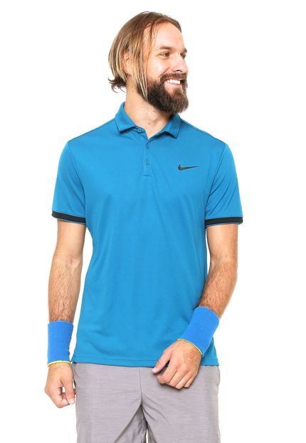 Camisa Polo Nike Ct Dry Team Azul - Marca Nike