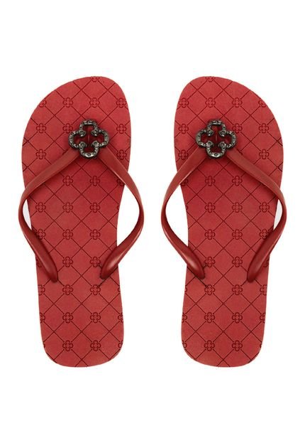 Chinelo Capodarte Logo Vermelho - Marca Capodarte