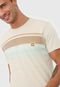 Camiseta Hang Loose Stripe Bege/Verde - Marca Hang Loose