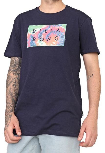 Camiseta Billabong Diecut Azul-Marinho - Marca Billabong