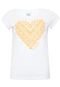 Camiseta Billabong Baby Look Lines Branca - Marca Billabong