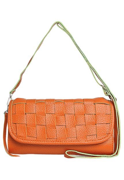 Bolsa Anna Flynn Trama Laranja - Marca Anna Flynn