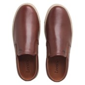 Tênis Mule Masculino em Couro Casual Lecas Palmilha Gel Conforto Casual Marrom - Marca Lecas