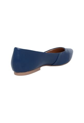 Sapatilha DAFITI SHOES Bico Fino Azul - Compre Agora