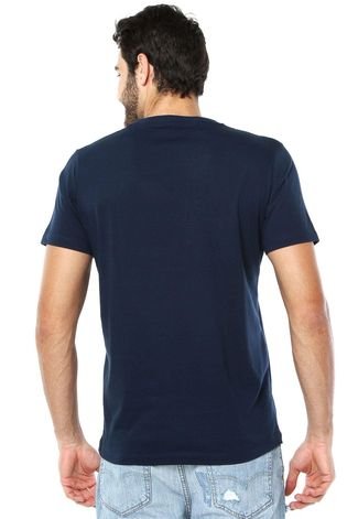 Camiseta Colcci Slim Basic Azul