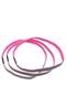 Faixas para cabelo Thin Hairbands Rosa/Cinza - Marca Nike