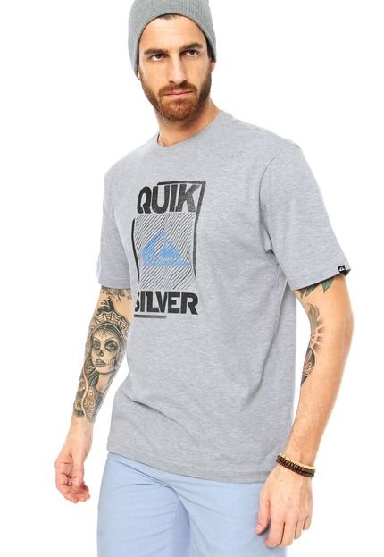 Camiseta Quiksilver Squizz Cinza - Marca Quiksilver