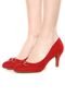 Scarpin DAFITI SHOES Salto Fino Vermelho - Marca DAFITI SHOES