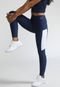 Legging 6am Color Block Azul-Marinho - Marca 6am