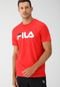 Camiseta Fila Letter Premium Iii Vermelha - Marca Fila
