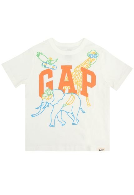 Camiseta GAP Infantil Branca - Marca GAP