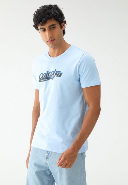 Camiseta Colcci Reta 1986 Azul - Marca Colcci