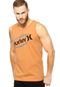 Regata Hurley Silk Cornerstone Laranja - Marca Hurley