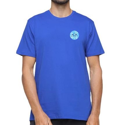 Camiseta Oakley Graphic Masculina WT23 Dark Blue - Marca Oakley