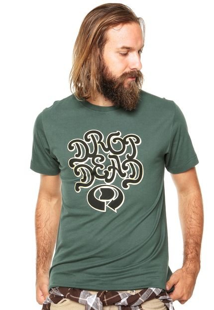 Camiseta Drop Dead Blowing Verde - Marca Drop Dead