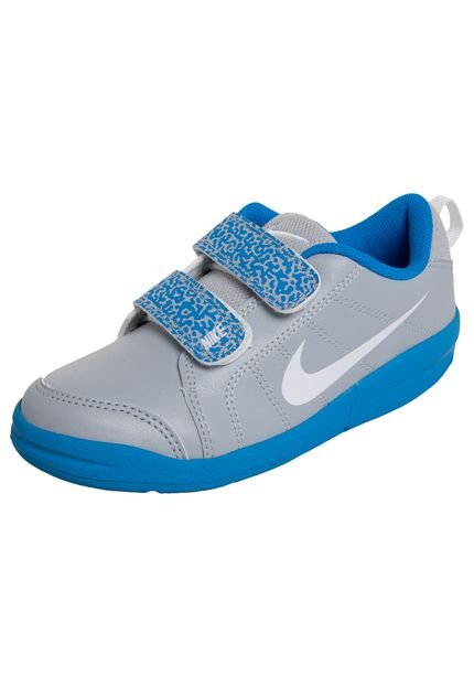 Tênis Nike Pico Lt (Psv) Lt Magnet Grey/White-Pht Blue - Marca Nike Sportswear