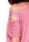 Camiseta Triton Reta Rosa - Marca Triton