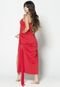 Camisola Amamentação com Robe Bella Fiore Modas Romantic Vermelho - Marca Bella Fiore Modas