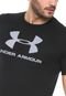 Camiseta Under Armour Ss Logo Preta - Marca Under Armour