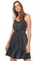 Vestido FiveBlu Curto Metalizado Preto - Marca FiveBlu