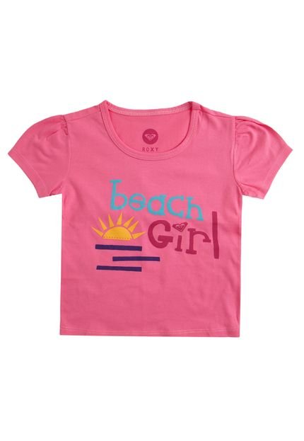 Camiseta Roxy Beachgirl Rosa - Marca Roxy