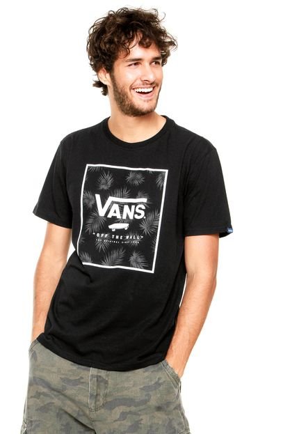 Camiseta Vans Print Box Preta - Marca Vans