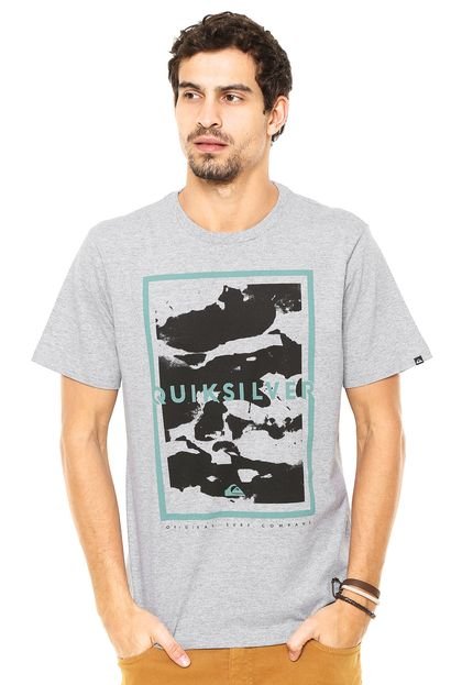 Camiseta Quiksilver Surf Company Cinza - Marca Quiksilver