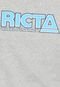 Camiseta Ricta Logo Cinza - Marca Ricta
