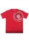 Camiseta Kyly Menino Escrita Vermelha - Marca Kyly