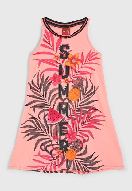 Vestido Kyly Infantil Summer Coral - Marca Kyly