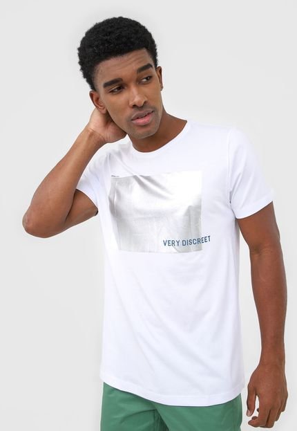 Camiseta Forum Metalizada Branca - Marca Forum