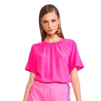 Camiseta Colcci Comfort VE24 Rosa Feminino - Compre Agora