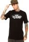 Camiseta Vans Otw Logo Fill Flocking Dead Preta - Marca Vans