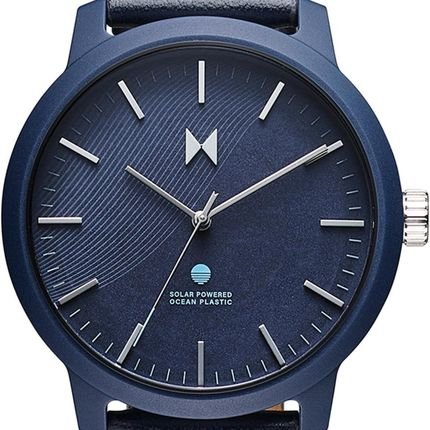 Relógio MVMT Masculino Couro Azul 28000258-D - Marca MVMT