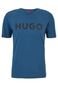 Camiseta HUGO Dulivio Azul - Marca HUGO