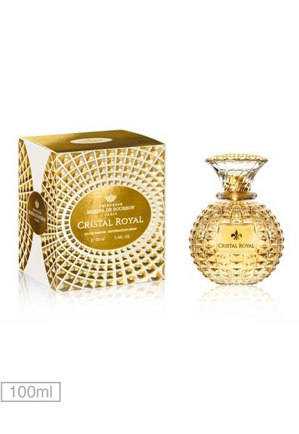 Perfume Cristal Royal Marina de Boubon100ml - Marca Marina de Bourbon