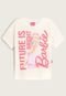 Camiseta Infantil Fakini Barbie Rosa - Marca Fakini