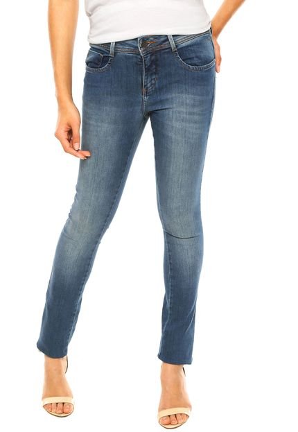 Calça Jeans Calvin Klein Jeans Skinny Tag Azul - Marca Calvin Klein