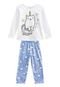 Pijama Infantil Kyly Branco - Marca Kyly