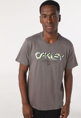 Camiseta Oakley Daily Sport III Cinza Escuro 