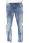 Calça Jeans Crocker Slim Acid Azul - Marca Crocker