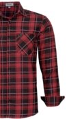 Camisa Manga Longa Amil Comfort Algodão Vermelho 1769 - Marca Amil