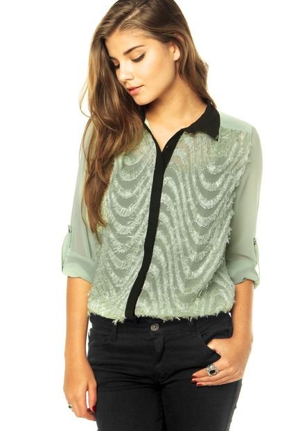 Camisa Mooncity Verde - Marca Mooncity