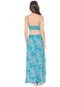 Vestido Redley Longo Bouquet Azul - Marca Redley