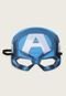 Camiseta Infantil Fakini Capitão América Com Máscara Azul - Marca Fakini