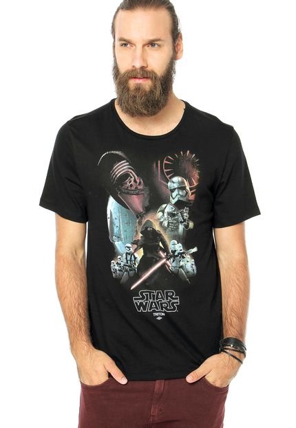Camiseta Triton Star Wars Preta - Marca Triton