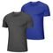 Kit 2 Camiseta Masculina Esportiva Dry Camisa Gola Redonda Lisa - Marca Relaxado